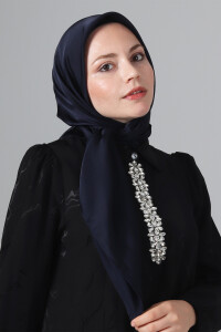 V-2 Como Saten Eşarp 