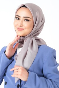 V-20 Kristal Saten Eşarp - harem