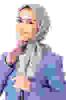 V-20 Kristal Saten Eşarp V-20