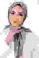 V-21 Kristal Saten Eşarp V-21