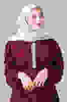 V-23 Como Saten Eşarp V-23