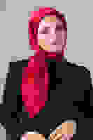 V-27 Como Saten Eşarp V-27