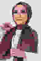 V-28 Kristal Saten Şal V-28