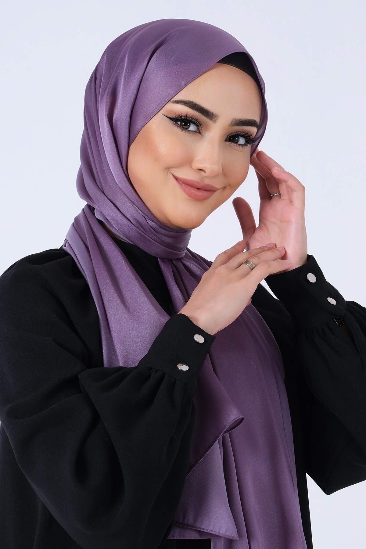 V-29 Kristal Saten Şal - harem