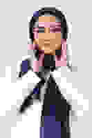 V-3 Kristal Saten Şal V-3