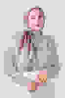 V-30 Como Saten Eşarp V-30