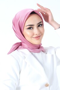 V-32 Kristal Saten Eşarp - harem