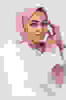 V-33 Kristal Saten Eşarp V-33