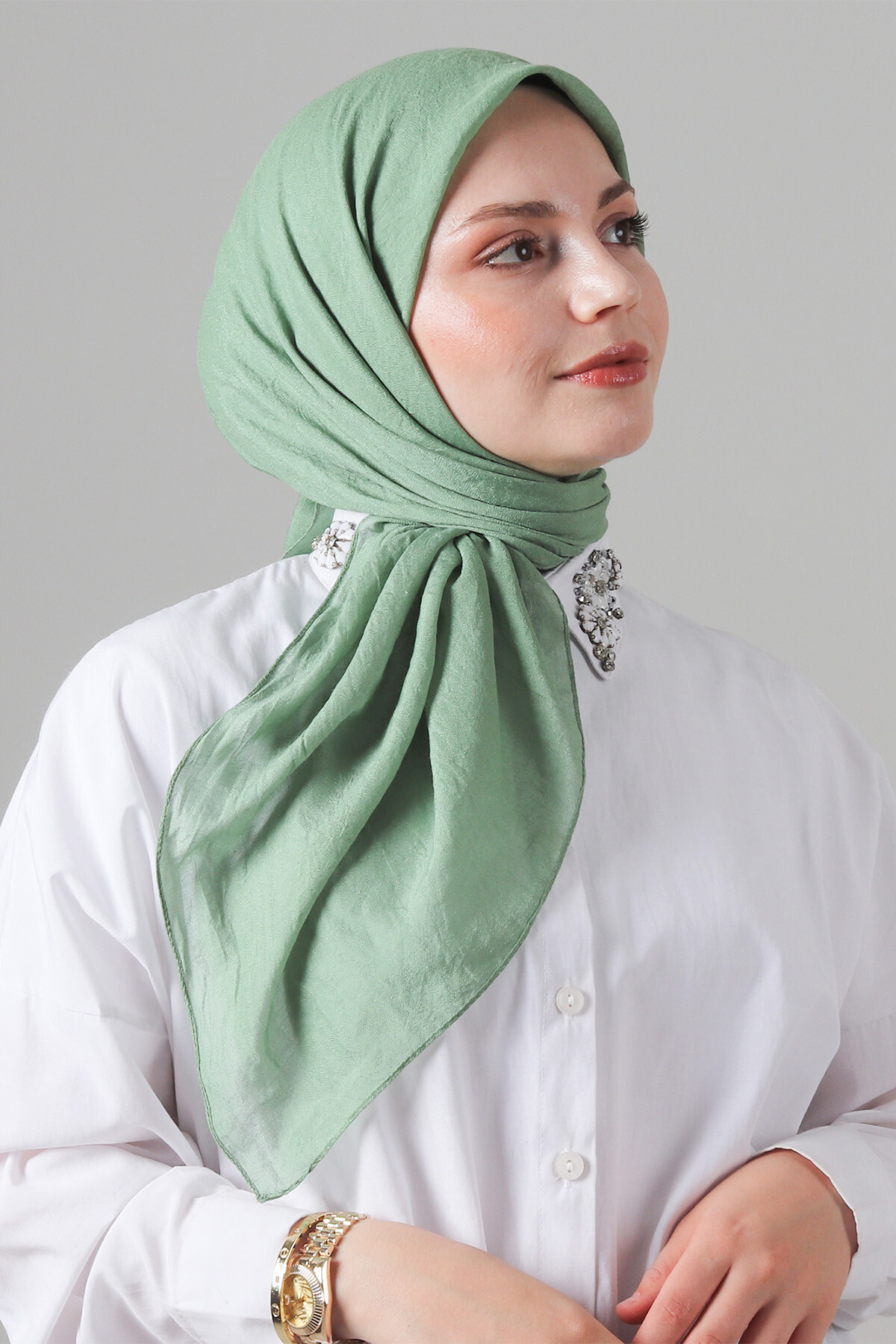 V-37 Brisa Coton Eşarp - harem