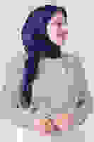 V-4 Como Saten Eşarp V-4