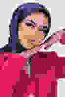 V-4 Kristal Saten Eşarp V-4