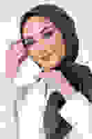 V-45 Kristal Saten Eşarp V-45