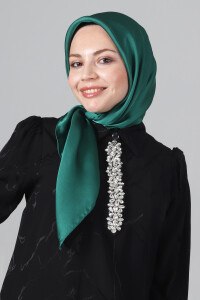 V-47 Como Saten Eşarp 