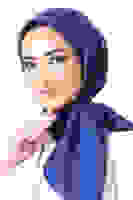 V-5 Kristal Saten Eşarp V-5