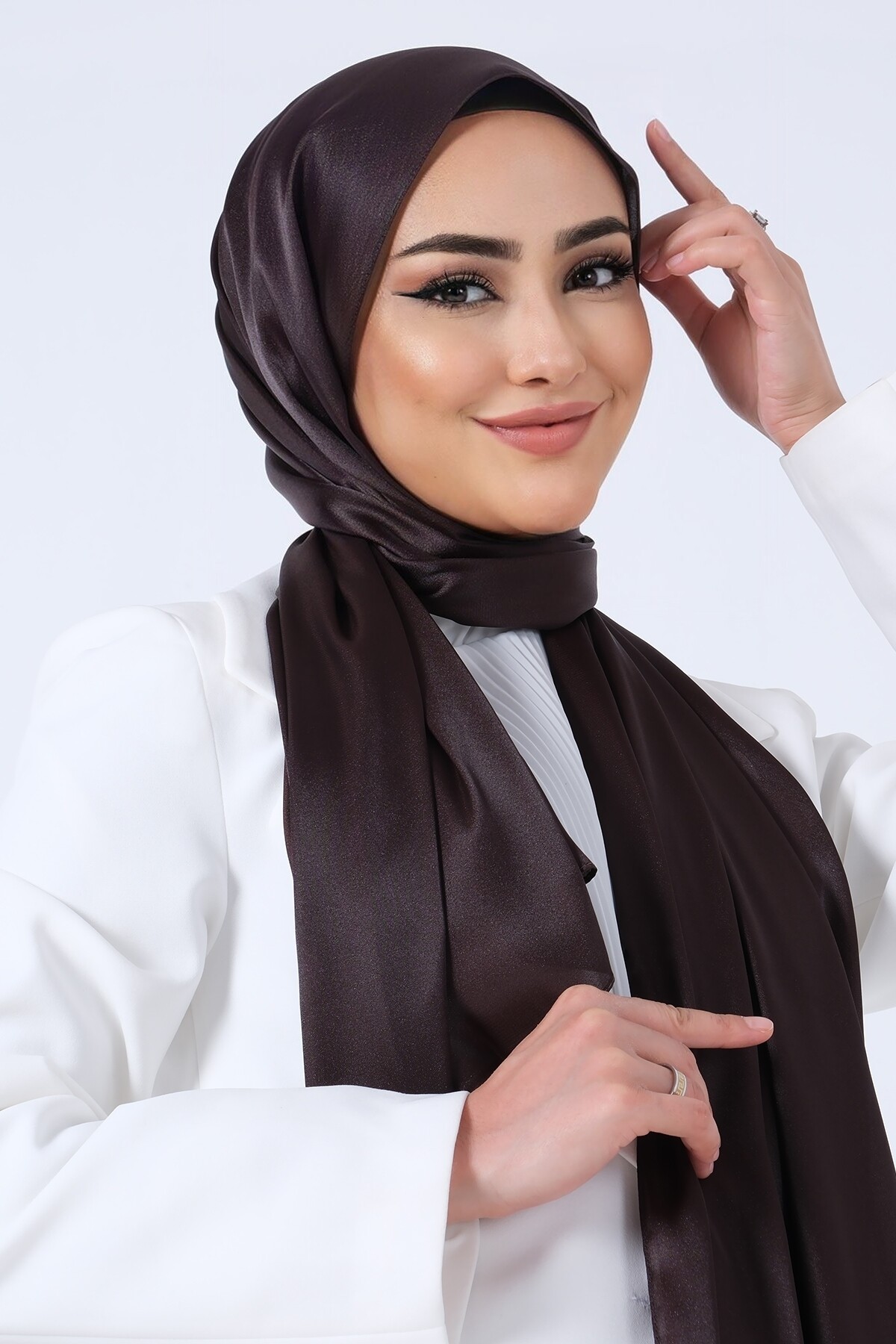 V-51 Kristal Saten Şal - harem