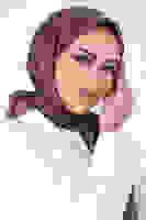 V-52 Kristal Saten Eşarp V-52