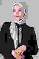 V-55 Como Saten Eşarp V-55