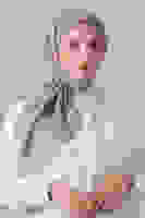 V-57 Eva Koton Eşarp V-57