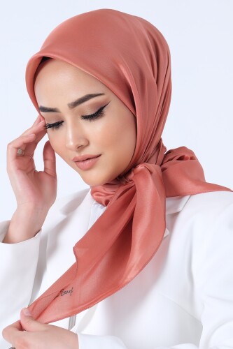 V-57 Kristal Saten Eşarp - harem