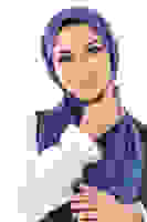 V-6 Kristal Saten Şal V-6