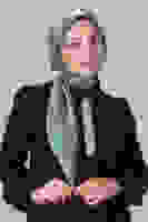 V-60 Como Saten Eşarp V-60