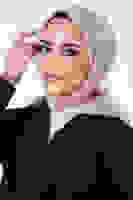 V-62 Kristal Saten Eşarp V-62