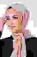 V-63 Kristal Saten Eşarp V-63