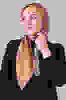 V-67 Como Saten Eşarp V-67