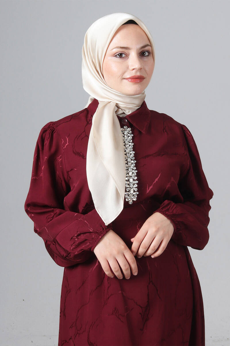 V-77 Como Saten Eşarp