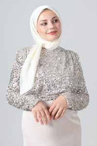 V-79 Como Saten Eşarp - harem