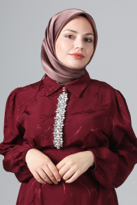 V-87 Como Saten Eşarp 