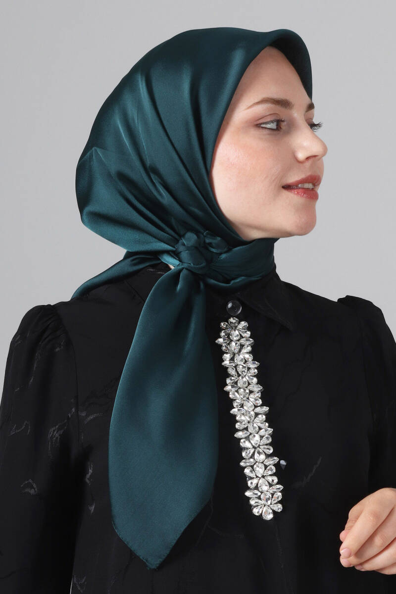 V-89 Como Saten Eşarp