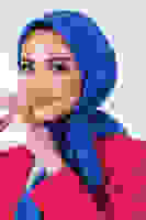 V-9 Kristal Saten Eşarp V-9