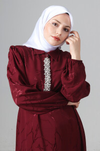 V-93 Como Saten Eşarp - harem