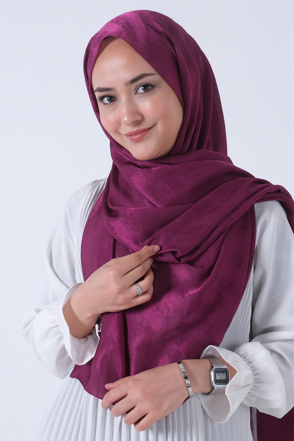 Violet Ahsen Jakar Şal - harem