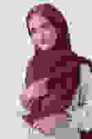 Violet Ahsen Jakar Şal Violet