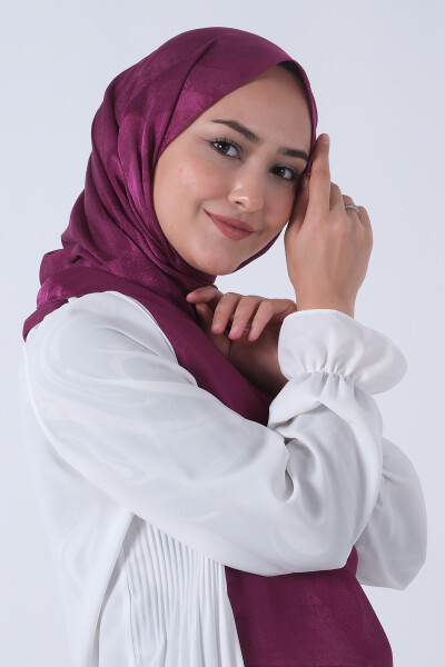 Violet Ahsen Jakar Şal - 4