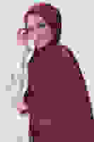 Violet Beyza Jakar Şal Violet