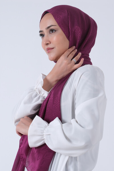 Violet Masal Jakar Şal - 5