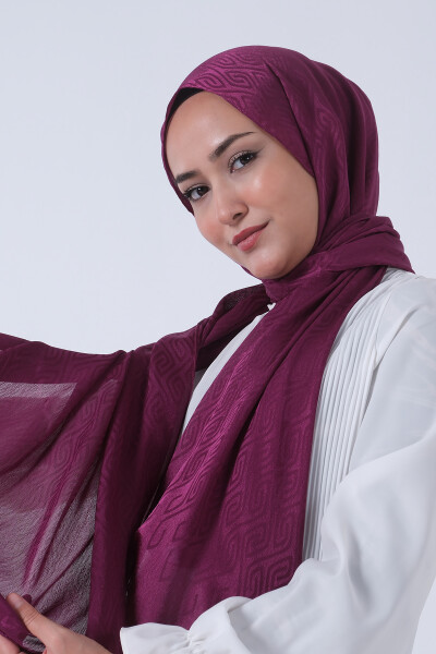 Violet Masal Jakar Şal - 6