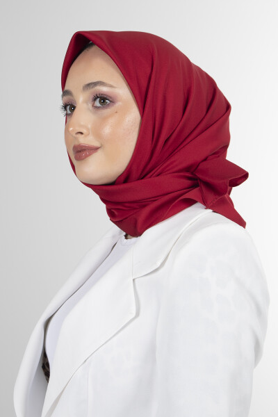 Vişne Twill Eşarp - 5