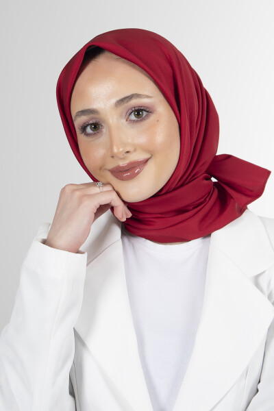 Vişne Twill Eşarp - 7