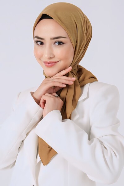 Yağ Yeşili Asya Eşarp - 2