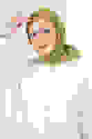 Yağ Yeşili Brisa Vual Eşarp Yağ Yeşili