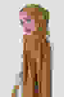 Yağ Yeşili Masal Jakar Şal Yağ Yeşili