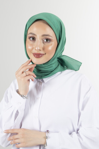 Yeşil Brisa Vual Eşarp - 2