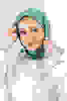 Yeşil Brisa Vual Eşarp Yeşil