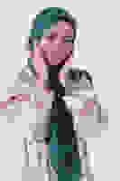 Yosun Beyza Jakar Şal Yosun