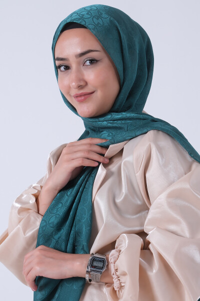 Yosun Beyza Jakar Şal - 5