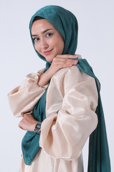 Yosun Beyza Jakar Şal - 2